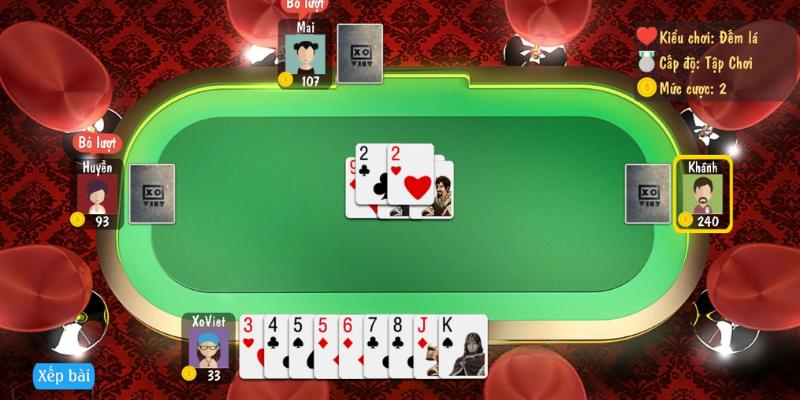 Game đánh bài tiến lên miền Nam với trải nghiệm hấp dẫn