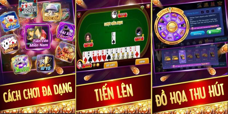Tính năng nổi bật làm game đánh bài tiến lên 24h cuốn hút